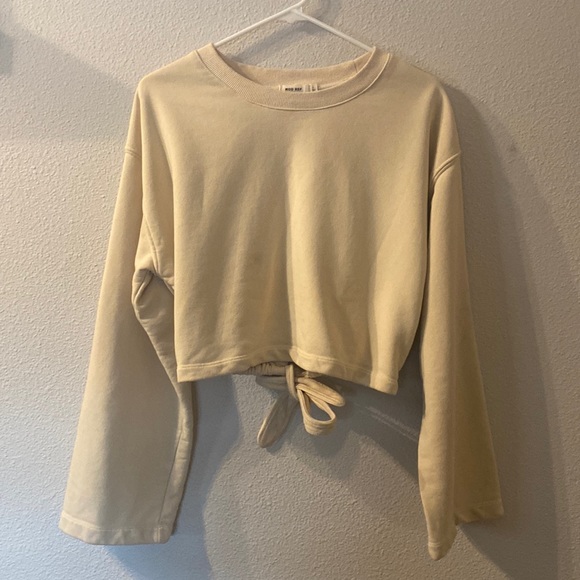 Mod Ref open back sweatshirt with wide sleeves size large - Picture 1 of 5